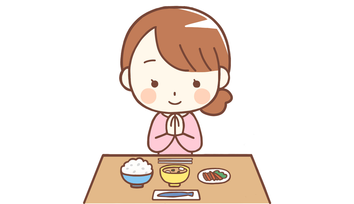 朝ごはんを食べて、1日を元気にスタート!